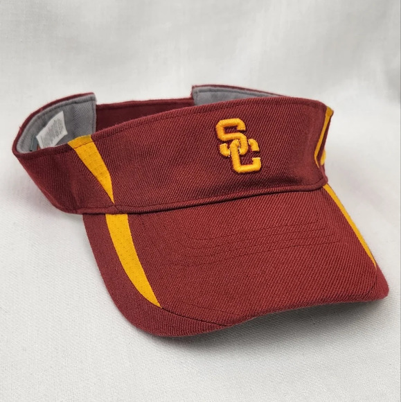 Nike × USC University Southern California Visor Athletic Hat - Picture 1 of 7
